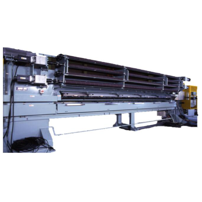 Servo motor control four speed loop pile tuft machine